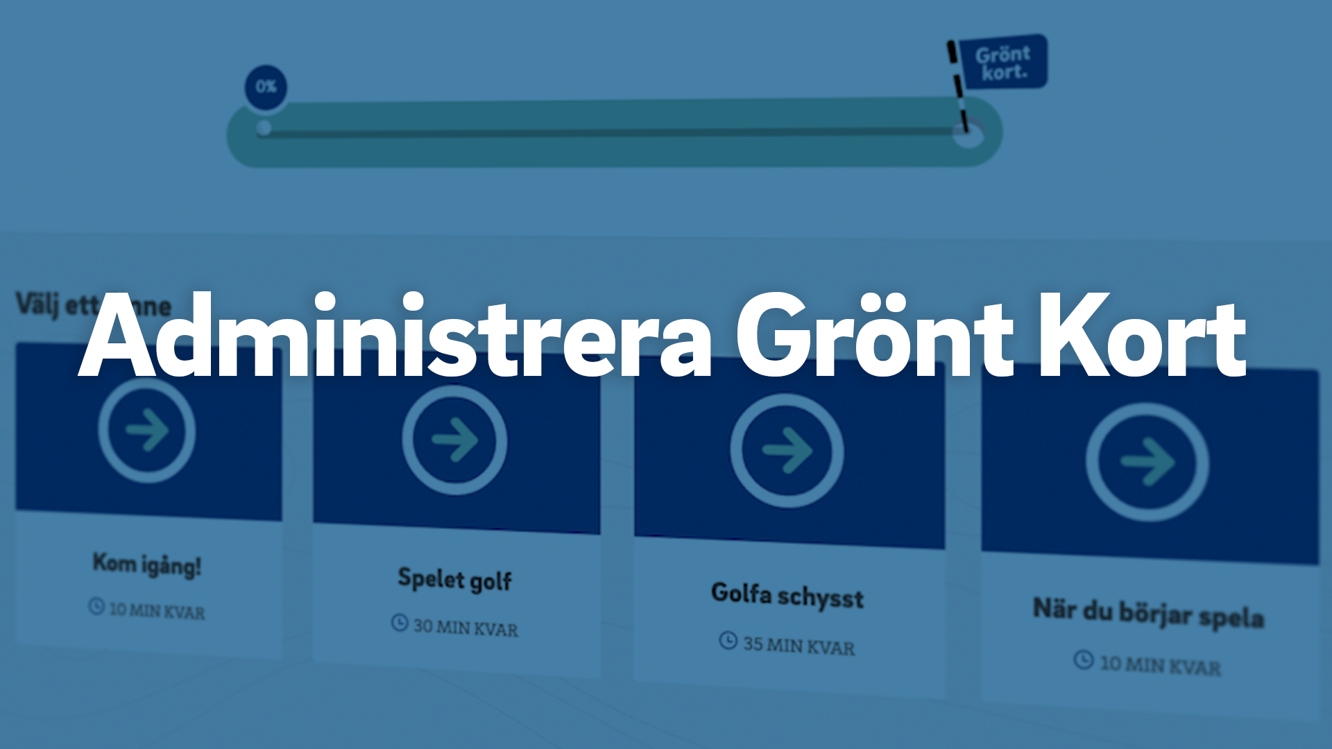 Administrera Grönt Kort